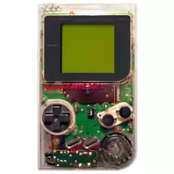 Game Boy Play It Loud High Tech Transparent Purple Text