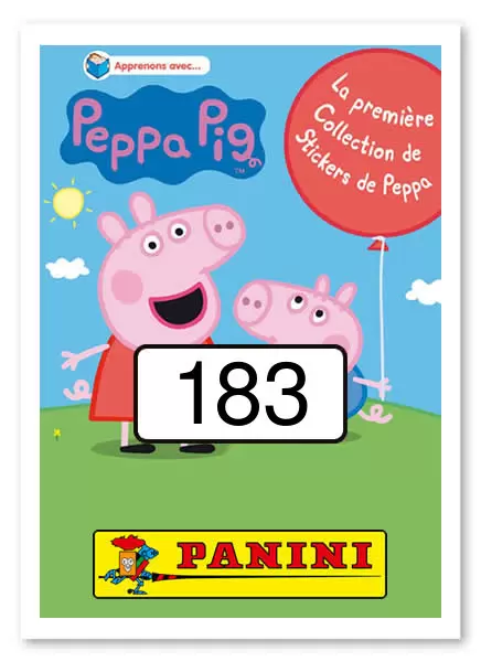 Peppa Pig - Sticker n°183