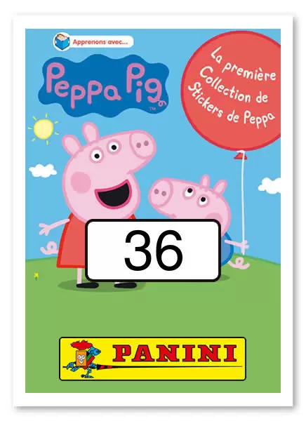 Peppa Pig - Sticker n°36