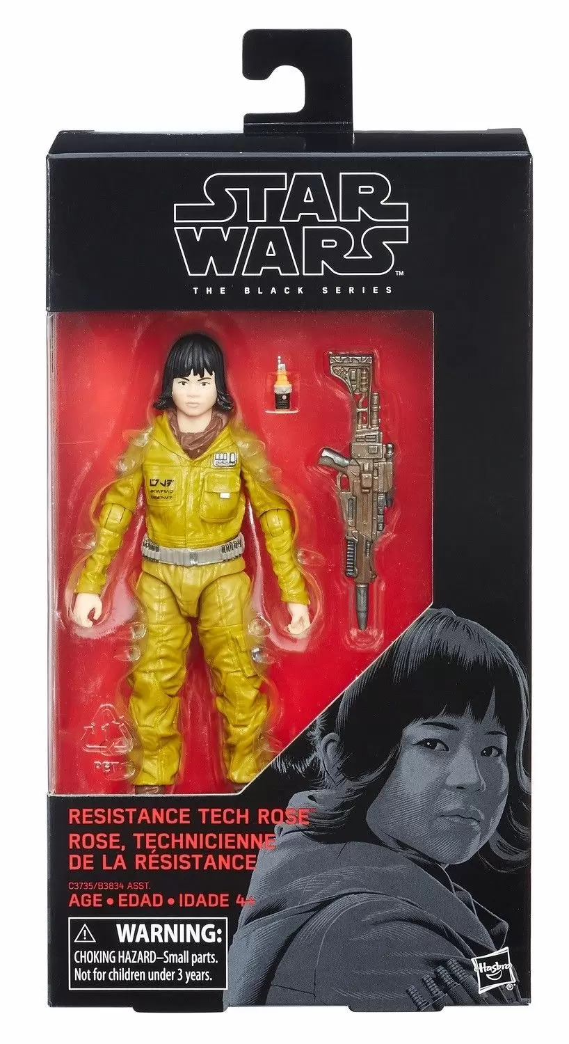 Black Series Red - 6 inches - Resistance Tech - Rose Tico