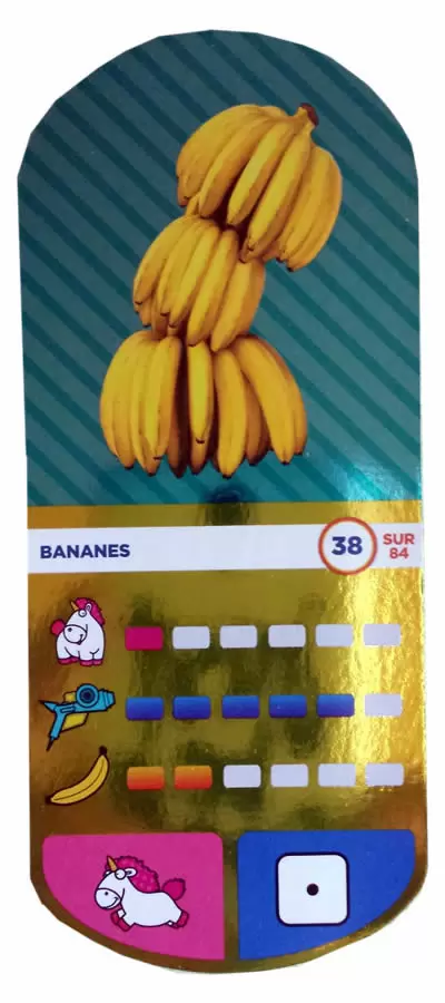 Cartes Auchan : Moi Moche et Méchant 3 - Bananes
