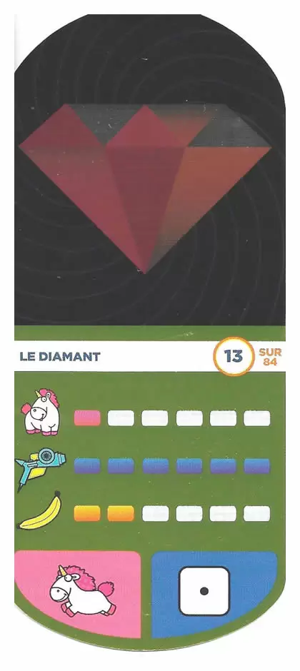Cartes Auchan : Moi Moche et Méchant 3 - Le diamant