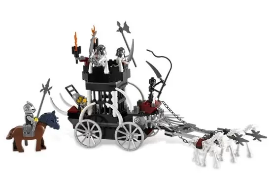 LEGO Castle - Skeletons\' Prison Carriage