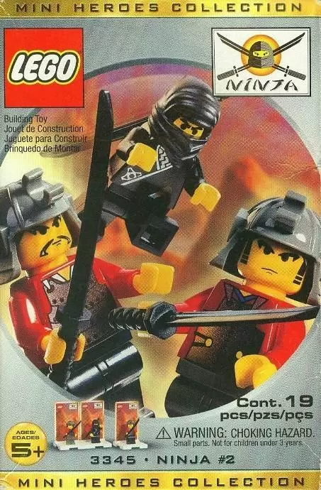 LEGO Castle - Three Minifig Pack - Ninja #2
