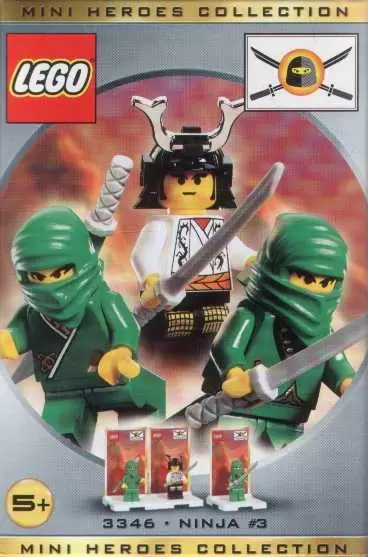 LEGO Castle - Three Minifig Pack - Ninja #3