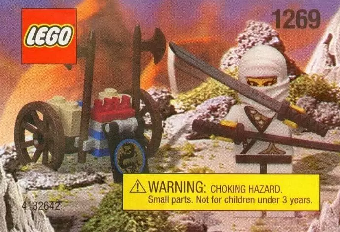 LEGO Castle - White Ninja