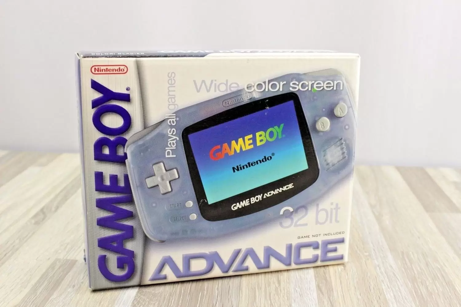 Game Boy Advance Glacier/Clear - Game Boy