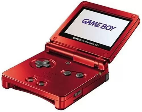 Game Boy Advance SP - Game Boy Advance SP Flame Red/Frontlit