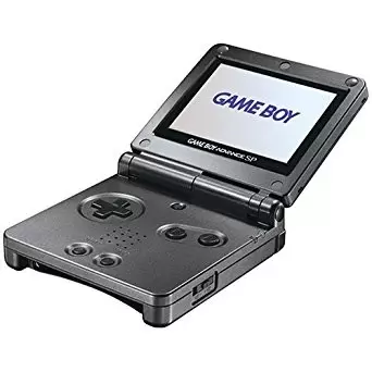 Game Boy Advance SP - Game Boy Advance SP Graphite/Backlit