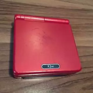 Game Boy Advance SP - Game Boy Advance SP iQue Red