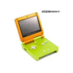 Game Boy Advance SP Lime/Orange limited edition