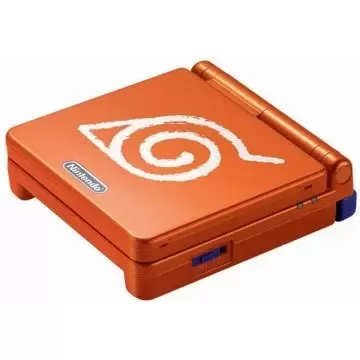 Game Boy Advance SP Naruto Orange - Game Boy Advance SP