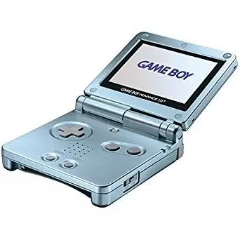 Game Boy Advance SP - Game Boy Advance SP Pearl Blue/Backlit