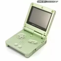 Game Boy Advance SP Pearl Green