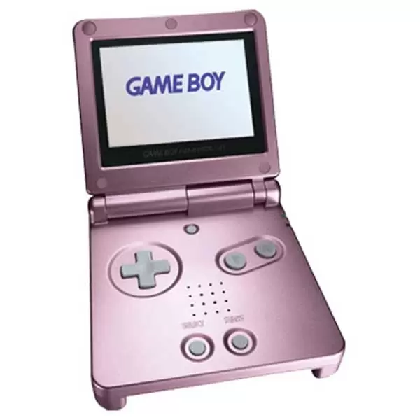 Game Boy Advance SP - Game Boy Advance SP Pearl Pink/Backlit