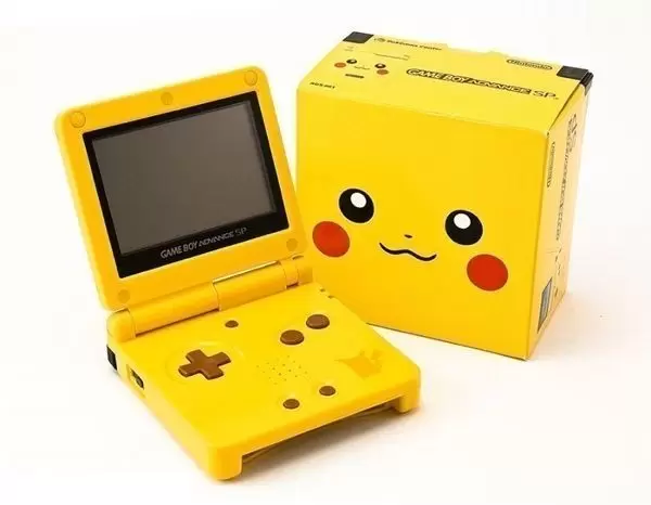 Game Boy Advance SP - Game Boy Advance SP Pikachu - Yellow Toys R Us