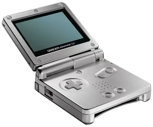 Game Boy Advance SP - Game Boy Advance SP Platinum/Frontlit