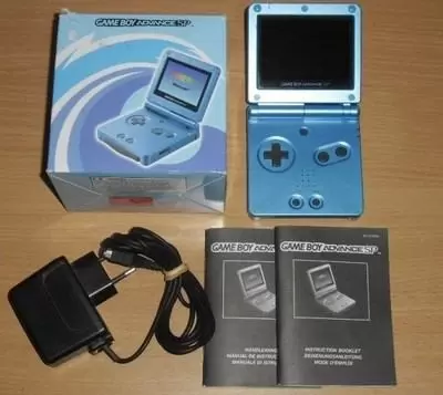 Game Boy Advance SP Surfblue - Game Boy Advance SP