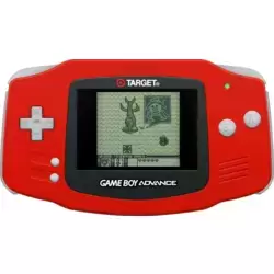 Game Boy Advance Target - Red with logo
