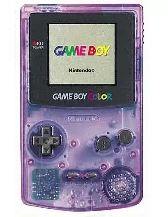 Game Boy Color - Game Boy Color Atomic Purple/Clear Purple