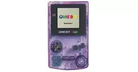 Game Boy Color Atomic Purple/Clear Purple - Game Boy Color