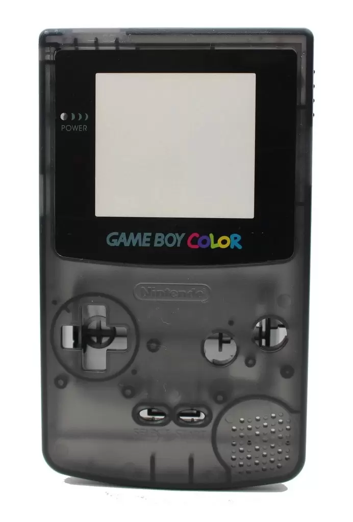 Game Boy Color - Game Boy Color Clear Black