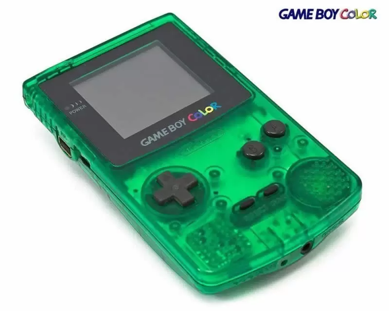 Game Boy Color - Game Boy Color Clear Green