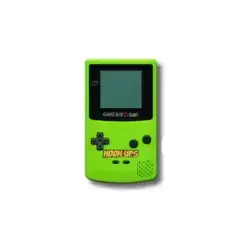Game Boy Color Hookups Lime Green with Hookups logo