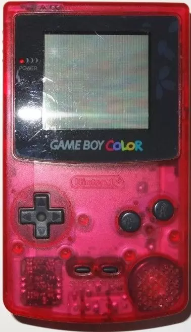Game Boy Color - Game Boy Color Sakura Taisen Clear Pink
