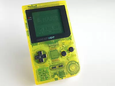Game Boy Light - Game Boy Light Clear Yellow