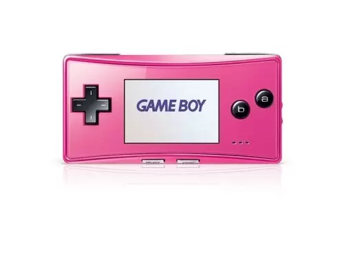 Game Boy Micro - Game Boy Micro Pink