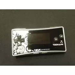 Game Boy Micro Toonami - Black with logo and graphics