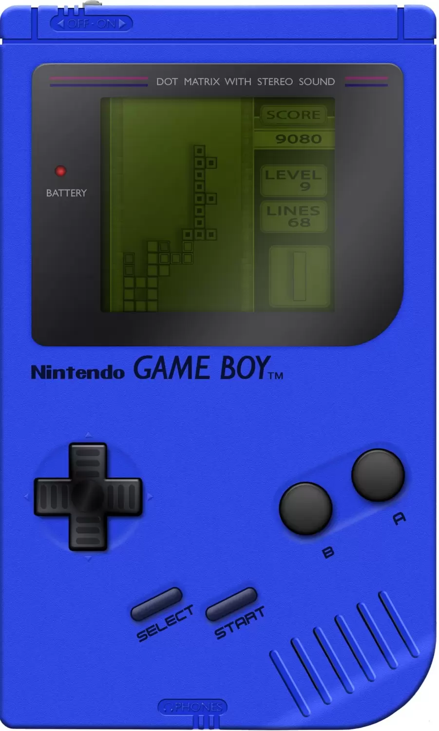 Game Boy - Game Boy Play It Loud Cool Blue