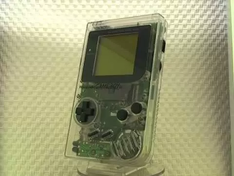 Game Boy - Game Boy Play It Loud High Tech Transparent Black Text