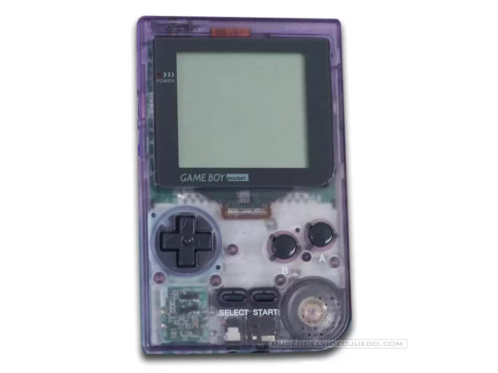 Game Boy Pocket - Game Boy Pocket Clear Purple