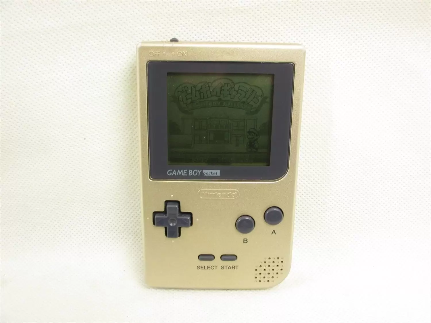 Game Boy Pocket - Game Boy Pocket Gold