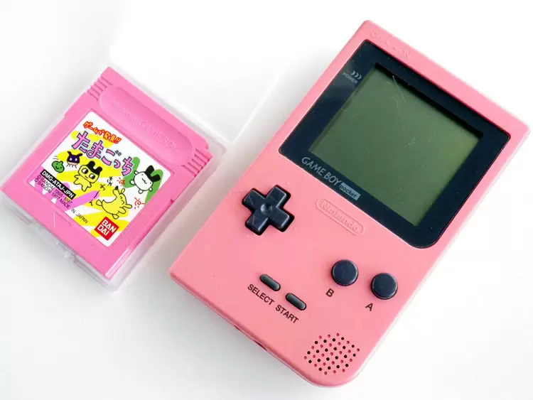 Game Boy Pocket - Game Boy Pocket Pink Tamagotchi Edition