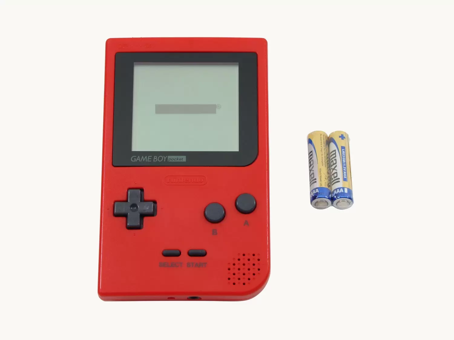 Game Boy Pocket - Game Boy Pocket Red