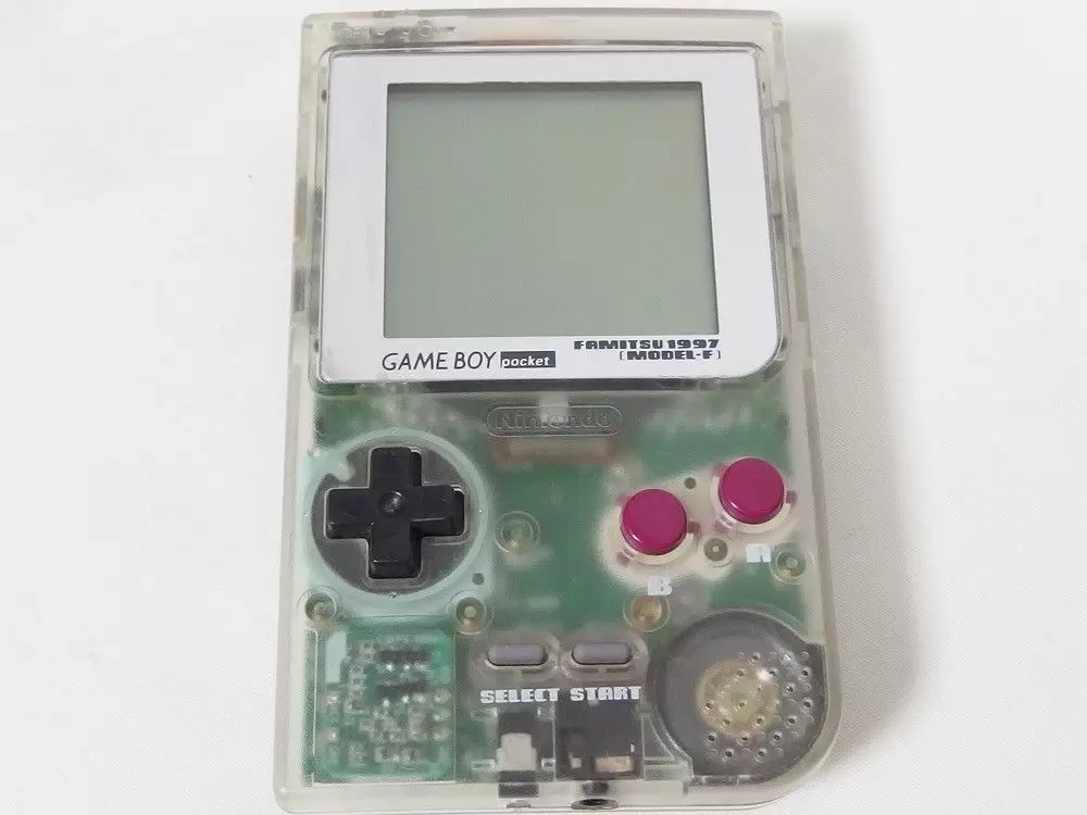 Game Boy Pocket - Game Boy Pocket Transparente Famitsu