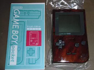 Game Boy Pocket - Game Boy Pocket Wood Edition