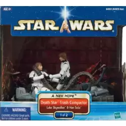 Death Star Trash Compactor : Luke Skywalker and Han Solo