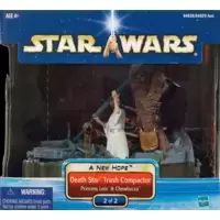 Death Star Trash Compactor : Princess Leia and Chewbacca