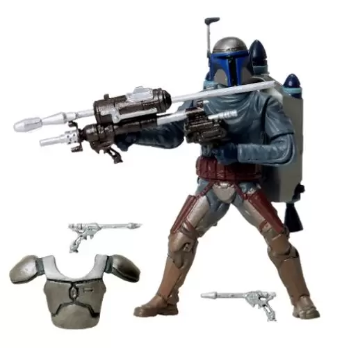 Star Wars SAGA - Jango Fett with Electronic Backpack and Snap-On Armor