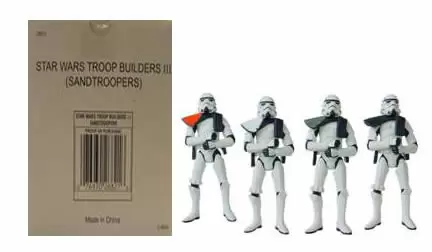 Star Wars SAGA - Sandtrooper Troop Builder 4-pack (orange pauldron)