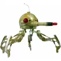 Spider Droid with Rotating Turret and Firing Cannon
