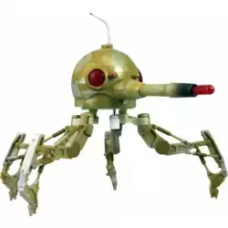 Spider Droid with Rotating Turret and Firing Cannon