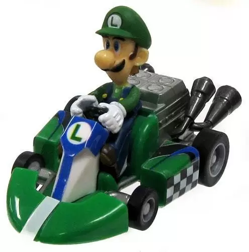 Mario Kart Pull Back Racers - Luigi Kart