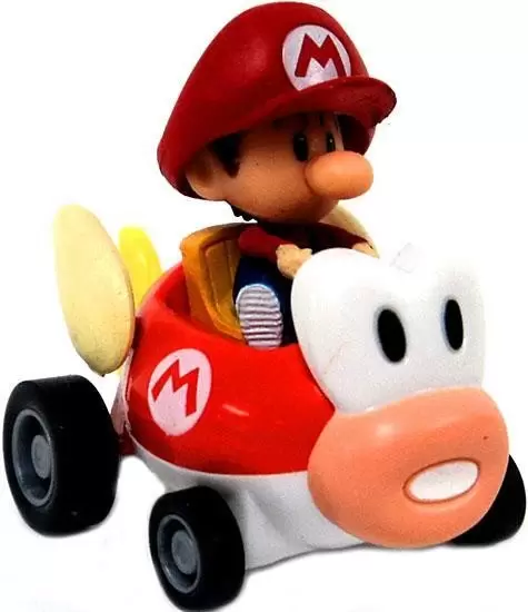 Mario Kart Pull Back Racers - Baby Mario Kart