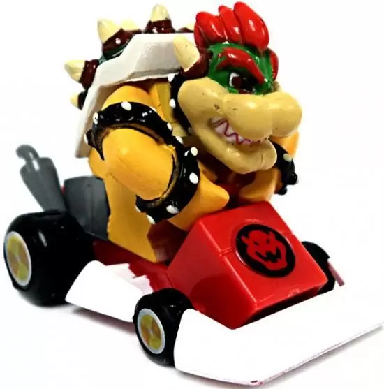 Mario Kart Pull Back Racers - Bowser Kart Square Front Bumper