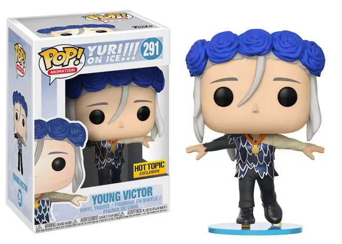POP! Animation - Yuri!!! on Ice - Young Victor with a Flower Crown
